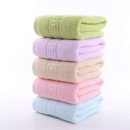 Wholesale Solid Color Cotton Bath beach towel